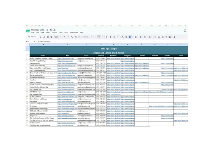 do targeted b2b lead generation, linkedin lead generation and email list buildin